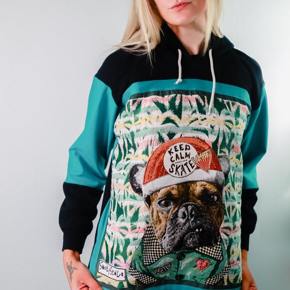 Custom Skater Dog Hoddie - Picture 5 of 6